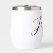 Moderner, eleganter Script-Personalisierter Name (Vorderseite)