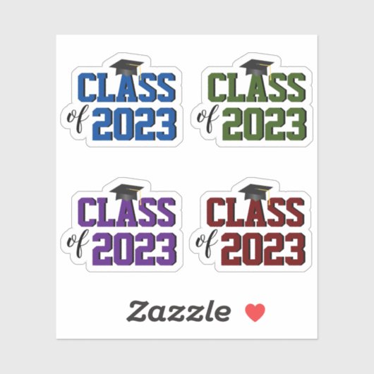 Moderner eleganter Typografie-Abschluss Aufkleber (Blatt)