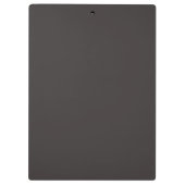 Moderner Eleganter Vater Vatertag Klemmbrett (Rückseite)