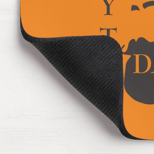 Moderner Eleganter Vater Vatertag Mousepad (Ecke)