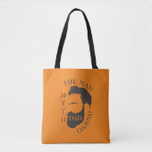 Moderner Eleganter Vater Vatertag Tasche (Vorderseite)