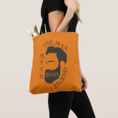 Moderner Eleganter Vater Vatertag Tasche (Von Nahem)