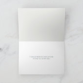 Moderner eleganter Vorschlag für eine Bridesmäaid- Karte (Innenseite)