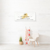 Moderner Eleganter Wave Glitzer Banner (Insitu)