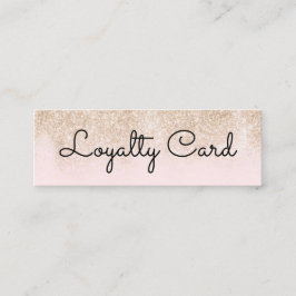 Moderner Eleganter Weißer Schönheitssalon Treuekarte