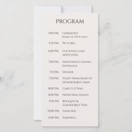 Moderner Eleganter Western - Blumen (Rückseite)