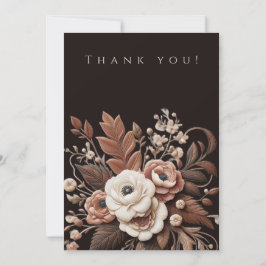 Moderner Eleganter Western - Blumen Einladung