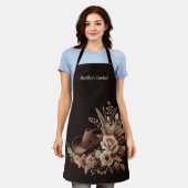 Moderner Eleganter Western - Blumen Schürze (Getragen)