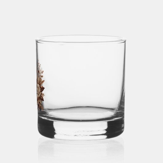 Moderner, eleganter Western - Blumengeschäft C Whiskyglas (Links)