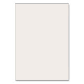 Moderner, eleganter Western - Geflügel Tischnummer (Rückseite)