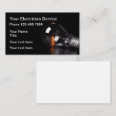 Moderner Elektromoderner Visitenkarte (Vorne/Hinten)