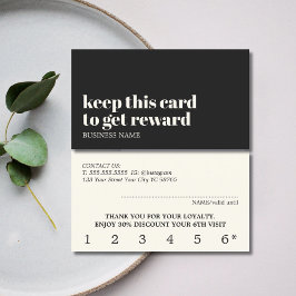 Moderner Elfenbeinschwarz Gelb Schönheit kühne Sal Treuekarte