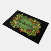 Moderner Empfang Fußmatte (Schrägansicht)