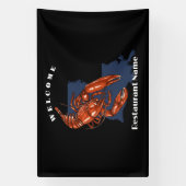 Moderner Empfang Rote Krebse Louisiana individuell Banner (Vertikal)