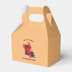 Moderner Empfang Rote Krebse Louisiana individuell Geschenkschachtel