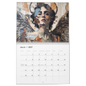 Moderner Engel Kunstkalender 2027 Kalender (Mär 2027)