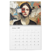 Moderner Engel Kunstkalender 2027 Kalender (Jan 2027)