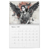 Moderner Engel Kunstkalender 2027 Kalender (Feb 2027)