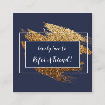 Moderner Entwurf des Blaus und des Goldes