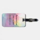 Moderner Entwurf Gepäckanhänger (Rückseite horizontal)