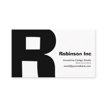 Moderner Entwurf großer Retro R-Monogramm