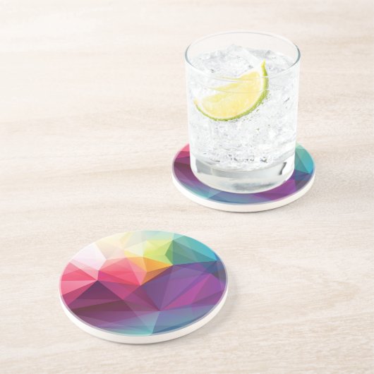 Moderner Entwurf Sandstein Untersetzer (Seite)