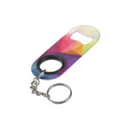 Moderner Entwurf Schlüsselbund Flaschenöffner (Rückseite Schrägansicht)