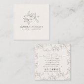 Moderner Ernährungsspezialist Visitenkarte (Vorne/Hinten)