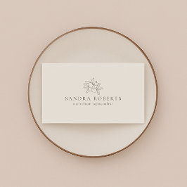 Moderner Ernährungsspezialist Visitenkarte