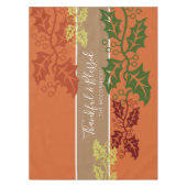 Moderner Erntedank Dank gesegneter Familienbetrieb Tischdecke (Vorderseite)