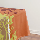 Moderner Erntedank Dank gesegneter Familienbetrieb Tischdecke (Beispiel)