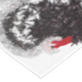 Moderner Erntedank Glattschildkröte Tischdecke (Schrägansicht)