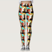 Moderner Erntedank Leggings (Vorderseite)