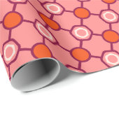 Moderner, erstklassiger dekorativer Kindergeburtst Geschenkpapier (Rolleneckpunkt)