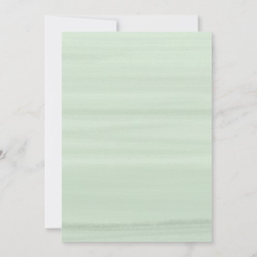 Moderner Eukalyptus Geometric Frame COUPLE SHOWER Einladung (Rückseite)