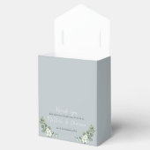 Moderner Eukalyptus Wedding Zent Geschenkschachtel (Geöffnet)