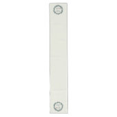 Moderner Eukalyptuskranz Großer Tischläufer (Vorderseite)