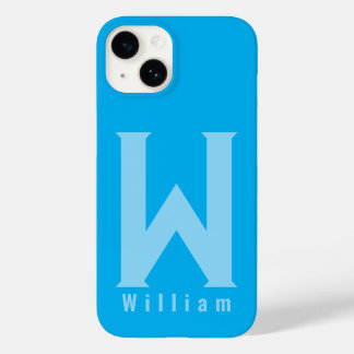 Moderner Fall mit minimaler Typografie-Monogramm-S Case-Mate iPhone 14 Hülle