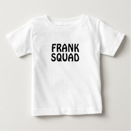 Moderner Familiensatz Individuelle Name Black Baby T-shirt