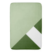 Moderner Farbblock 2 Badematte (Vorderseite Vertikal)