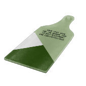 Moderner Farbblock 2 Schneidebrett (Ecke)