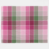 Moderner Farbblock Fleecedecke (Vorderseite (Horizontal))