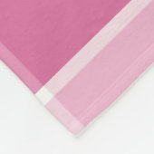 Moderner Farbblock Fleecedecke (Ecke)