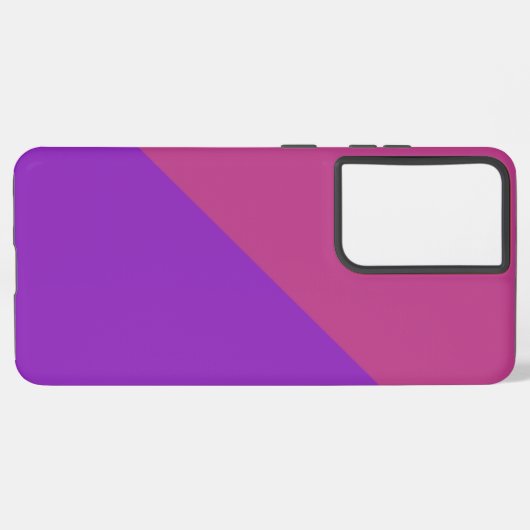 Moderner Farbblock Samsung Galaxy Hülle (Linke Seite)