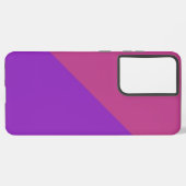 Moderner Farbblock Samsung Galaxy Hülle (Rückseite (Horizontal))