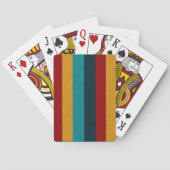 Moderner Farbblock Spielkarten (Rückseite)
