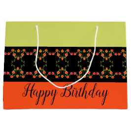 Moderner Farbdesigner Große Geschenktüte