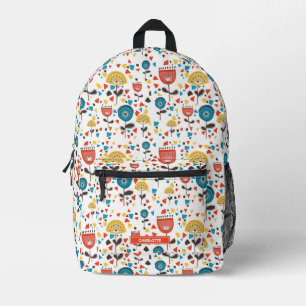 Moderner, farbenfroher, blumenreicher Individuelle Bedruckter Rucksack