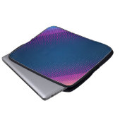 Moderner, farbenfroher Halbtontuch Laptopschutzhülle (Vorne Knopf)