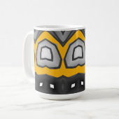 Moderner, farbenfroher, klassischer, trendiger Des Kaffeetasse (Vorderseite Links)